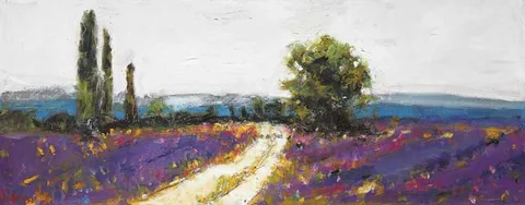 Deborah Donnelly, LITTLE ROAD, oil on canvas