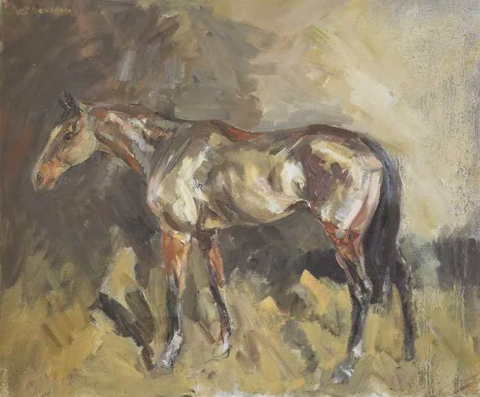 THE CHASER by Basil Blackshaw, limited edition print (no. 160 from an edition of 250), sold Nov 2009
