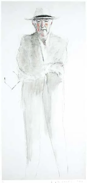 SEAMUS HEANEY by Neil Shawcross, 2000, limited edition print (no. 81 from an edition of 195), sold Nov 2009
