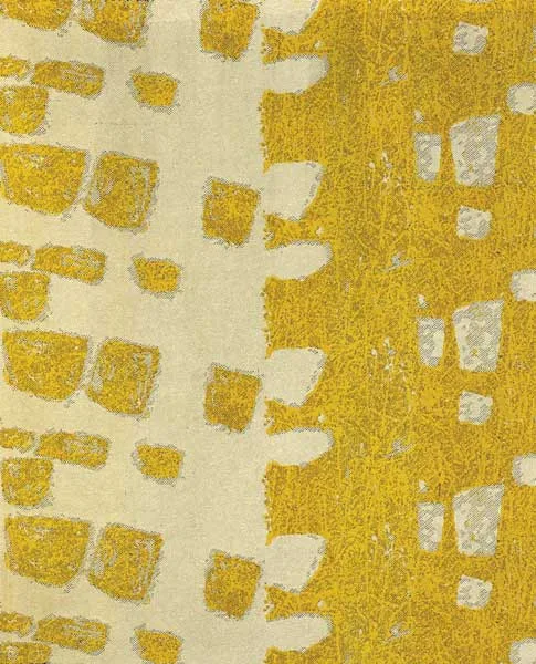 SKAIL by William Scott, c.1960, wool tapestry, sold Nov 2009