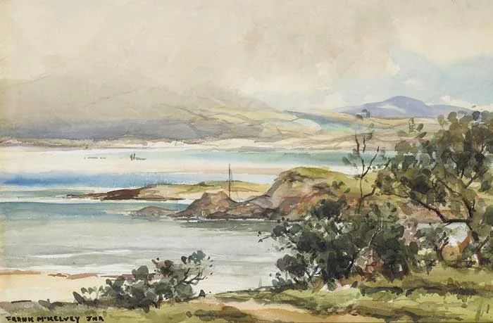 ARDS, COUNTY DONEGAL by Frank McKelvey Jnr., watercolour, sold Nov 2009