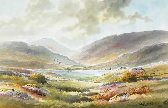 CONNEMARA by Robert Bertie Higgins, watercolour over pencil, sold Nov 2009