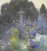 May Guinness, SUNDIAL IN AN OLD SCOTCH GARDEN
