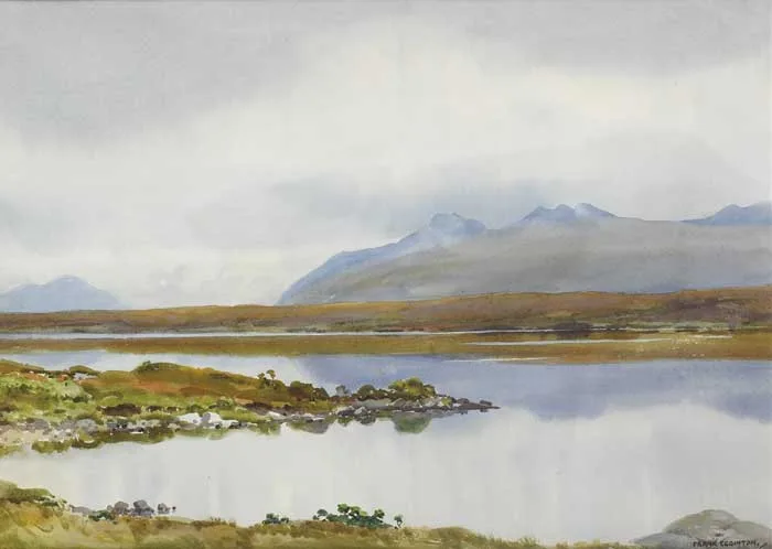 LOUGH FEE, CONNEMARA by Frank Egginton, watercolour, sold Sep 2009