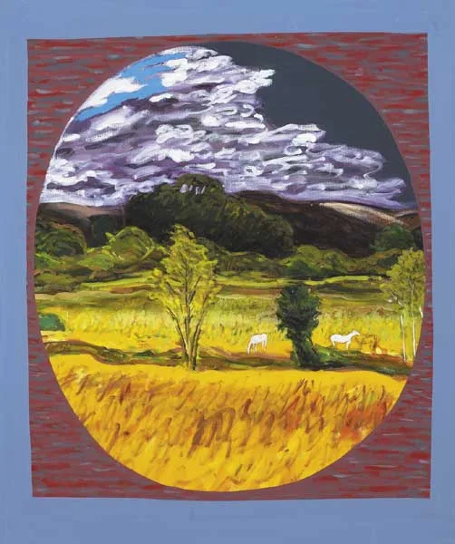 Brian Bourke, LANDSCAPE, oil on canvas