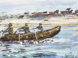 Liam O'Neill, CURRACH BY THE COAST