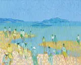 Desmond Carrick, AN INCOMING TIDE, CORAL STRAND, BALLYCONNEELY, COUNTY GALWAY