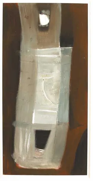 NOCTURNE, TREVAYLOR by Tony O'Malley, 1965, oil on board, sold May 2009