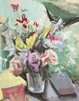 Frances J. Kelly, FLOWER PIECE