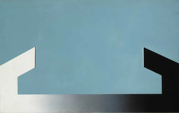 Cecil King, TWO, 1972, oil on canvas