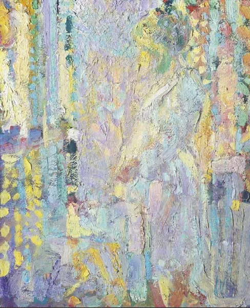NUDE by Arthur K. Maderson, oil on board, offered May 2009