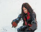 John B. Vallely, GIRL ON FIDDLE