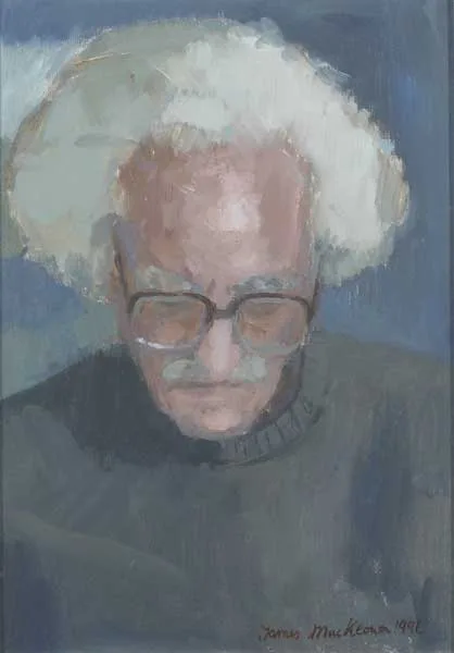 TOM CARR. 1991 by James MacKeown, oil on board, offered May 2009