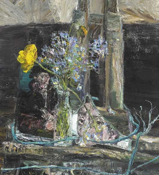 Nick Miller, HOLBEIN WITH NATURE, oil in linen
