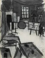 ST. IVES STUDIO - EVENING, Whyte's 2009