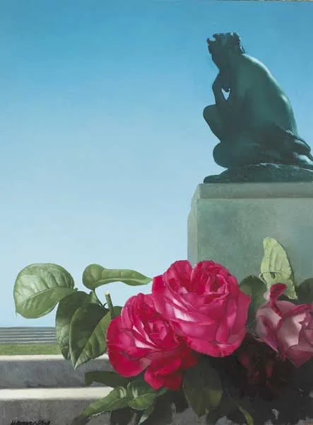THE PALACE GARDEN by Patrick Hennessy, oil on canvas, offered Mar 2009