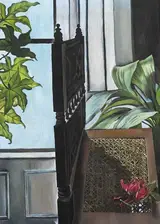 Patrick Swift, STILL LIFE WITH CHAIR AND ROSE