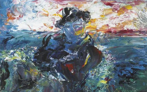 Jack Butler Yeats, SEEK NO FURTHER II, 1947, oil on board
