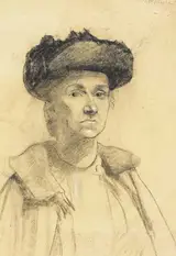 Sarah Purser, STUDY FOR PORTRAIT: MRS MOORE, 24 POWERS COURT
