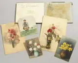 Sarah Purser, SKETCHBOOK OF WATERCOLOURS AND DRAWINGS AND PORTFOLIO CASE OF ASSORTED SKETCHES