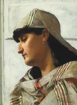 Sir John Lavery, A WOMAN IN ARAB COSTUME