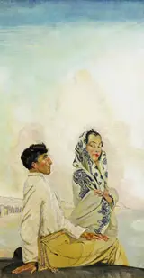 Seán Keating, AN ARAN MAN AND HIS WIFE