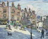 Harry Kernoff, SAINT MICHAEL'S HILL, WINETAVERN STREET, DUBLIN