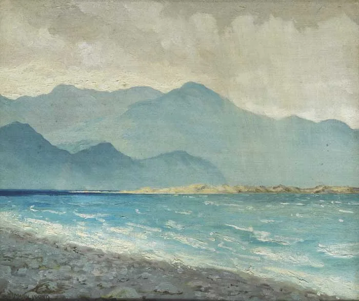 DINGLE BAY, KERRY by Mabel Young, oil on canvas, sold Mar 2009