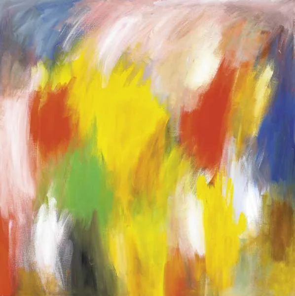 SPRING SONATA by Kevin Geary, acrylic on canvas, sold Mar 2009