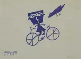 Basil Rakoczi, CHILD ON A BIKE WITH A BIRD