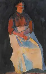 John Luke, PORTRAIT OF THE ARTIST'S MOTHER