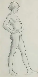 John Luke, NUDE STUDY