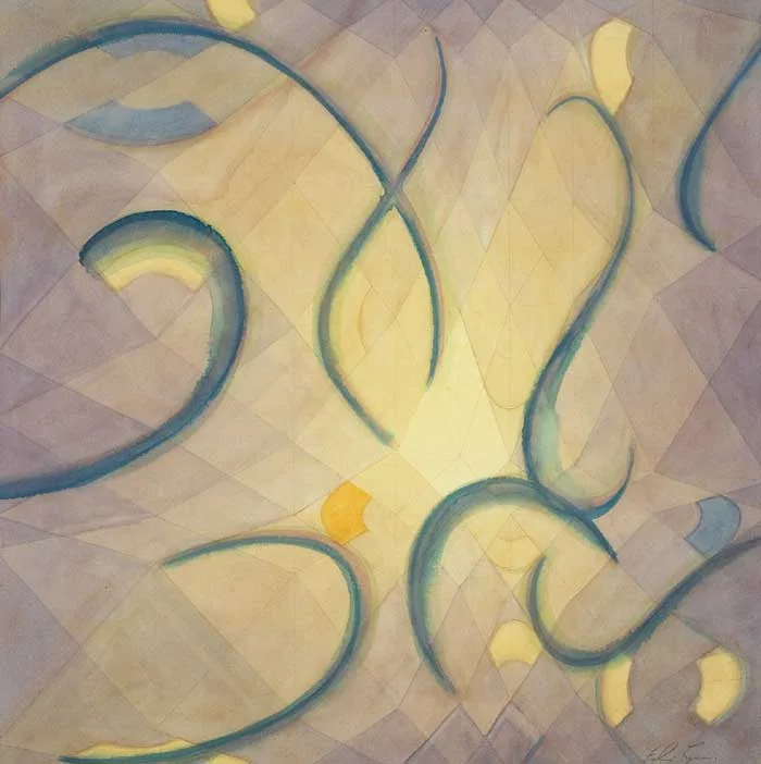 UNTITLED by Felim Egan, pencil and watercolour, sold Dec 2008