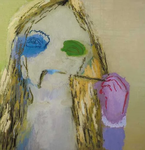 Jesse Leroy Smith, MUSE, 2004, mixed media on canvas laid on board