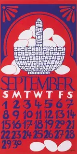 John Ffrench, CALENDAR PAGE FOR SEPTEMBER 1985