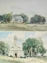 Rowland Hill, CASTLEREAGH PRESBYTERIAN CHURCH, BELFAST 1939 (A PAIR)