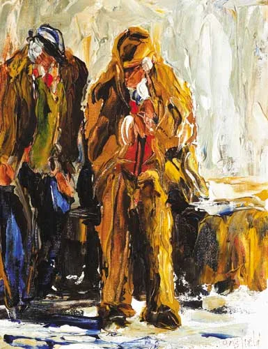 TIME REMEMBERED by Louise Mansfield, oil on canvas board, sold Dec 2008