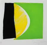 Terry Frost, GREEN, YELLOW AND BLACK