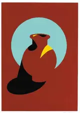 Patrick Caulfield, BROWN POT