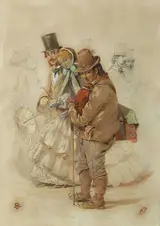 Robert Richard Scanlan, ORGAN GRINDER AND MONKEY