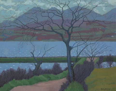 E.M.O'R. Dickey, LOUGHISLANDREAVY,COUNTY DOWN, 1921, oil on canvas