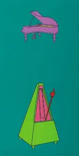 Michael Craig-Martin, PIANO AND METRONOME