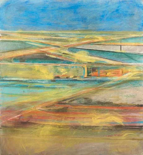 Clement McAleer, CROSSROADS, pastel