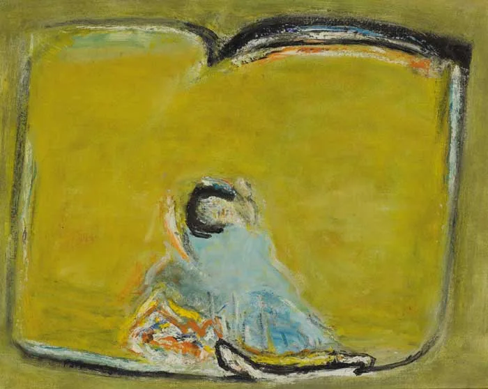 LOST DOLL by Patrick Collins, oil on canvas, offered Sep 2008