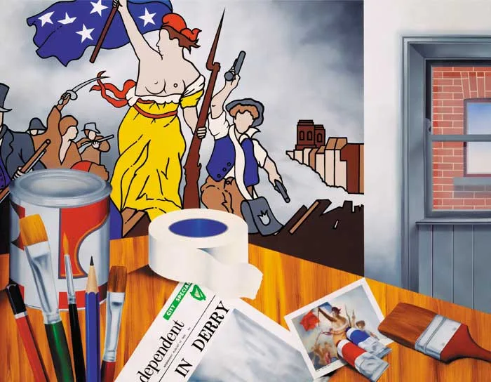 MY STUDIO by Robert Ballagh, 1969, giclee print on wove paper (no. 2 from an edition of 75), offered Sep 2008