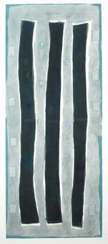 THREE SHADOWS by Tony O'Malley, carborundum with relief (no. 13 from edition of 20), offered Sep 2008