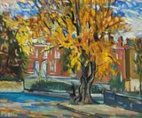 Kitty Wilmer O'Brien, LEESON STREET FROM APPIAN WAY, DUBLIN