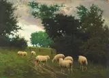Joseph Malachy Kavanagh, SHEEP PASTURES, KILLEEK, COUNTY DUBLIN