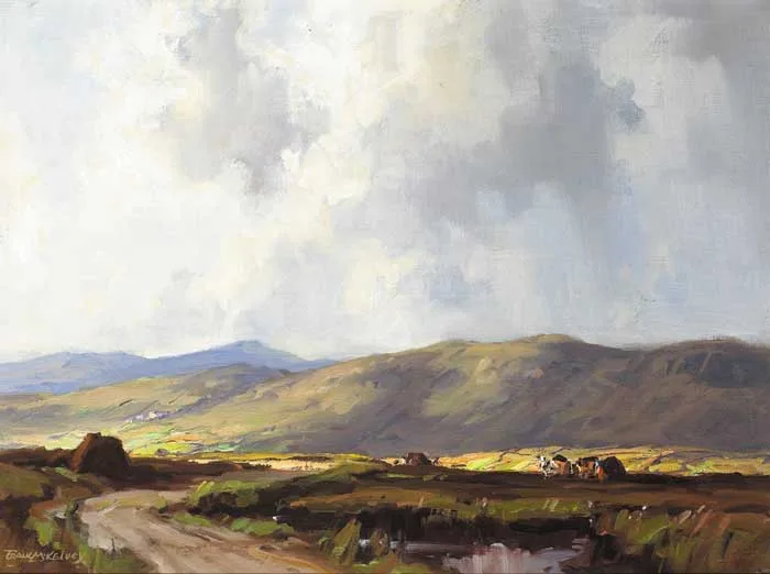 COUNTY DONEGAL by Frank McKelvey, oil on canvas, sold Sep 2008