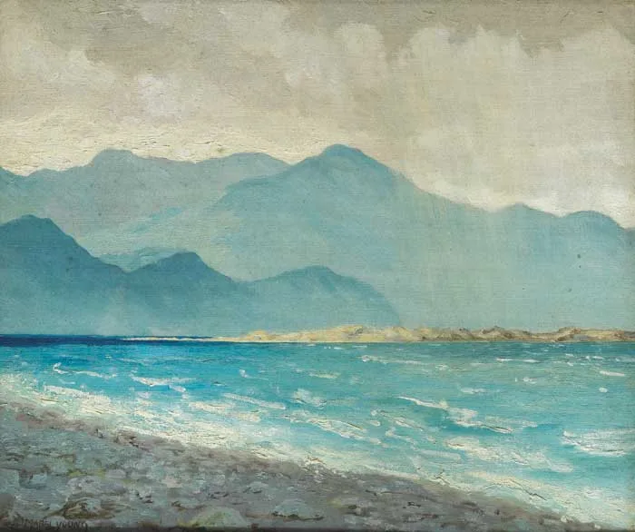 DINGLE BAY, KERRY by Mabel Young, oil on canvas, offered Sep 2008